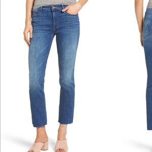 MOTHER Rascal ankle snippet in sz 26